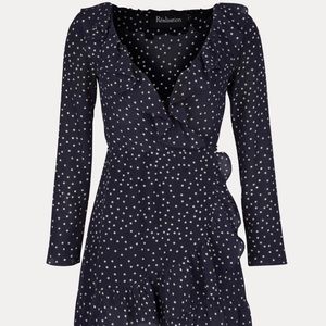 Realisation par THE ALEXANDRA in Navy Star mini dress